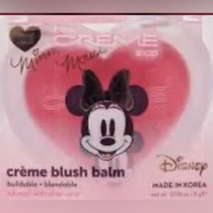 NIB The Crème Shop x Disney Minnie Mouse Crème Blush Balm